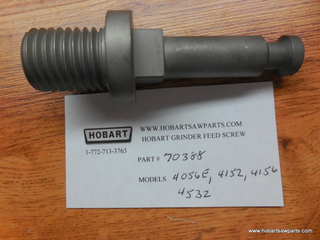 Head Feed Screw for #52 Hobart Models 4056E, 4152, 4156 & 4532 Meat Grinders. Replaces 70388